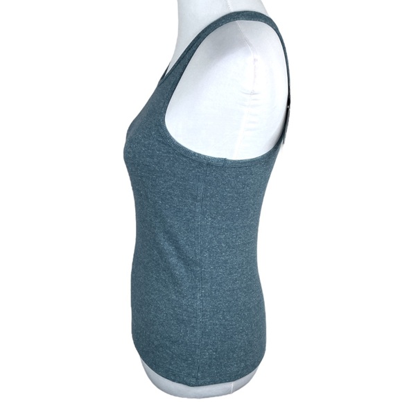 Allbirds Ribbed Tank Top Shadow Blue Sizes Medium and Large - Picture 2 of 8